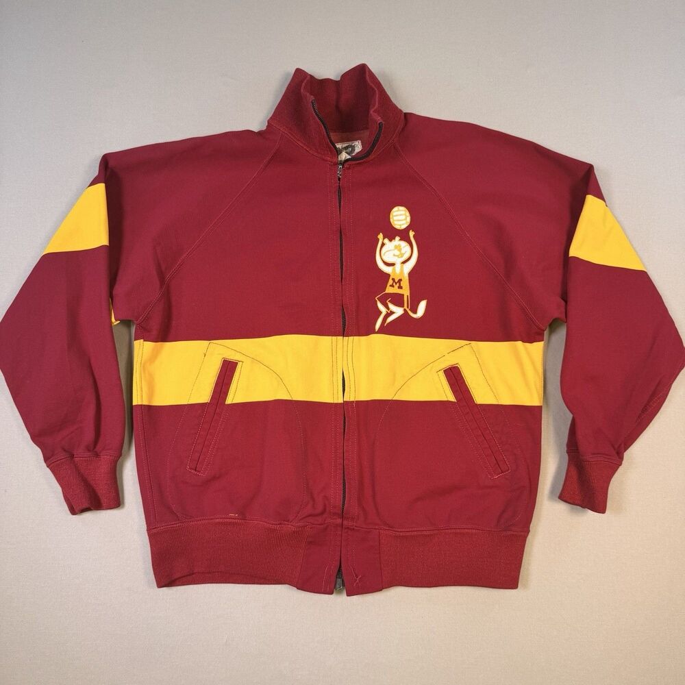 VTG 70s Minnesota Gophers Volleyball Warm Up Jacket Gophers Athletic Supply Co